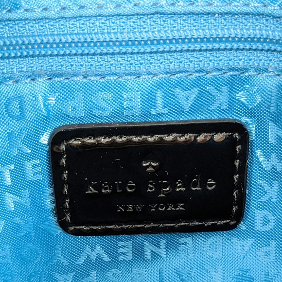 Kate Spade Striped Patent PVC Leather Crossbody - Picture 7 of 8